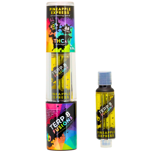 2.25-Gram Pineapple Express THCA + D8 Live Resin Cartridge
