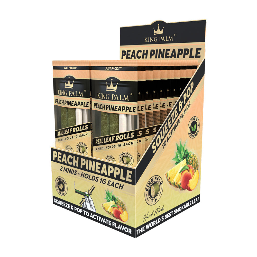 King Palms Hand Rolled Leaf Mini - 2pk 20pcs