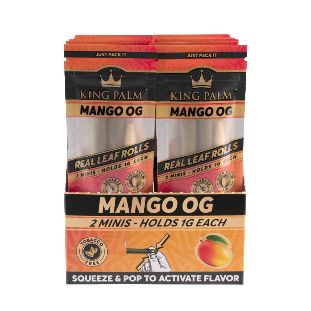 King Palms Hand Rolled Leaf Mini - 2pk 20pcs