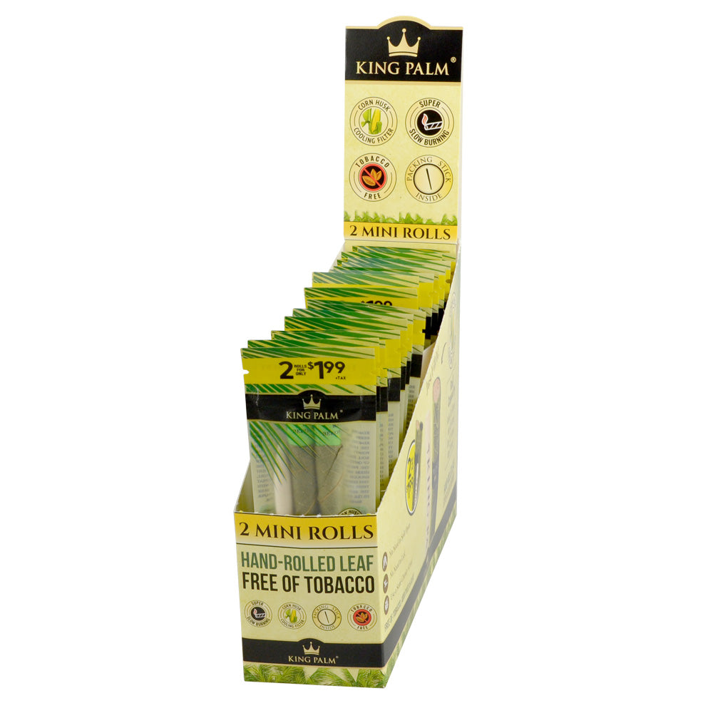 King Palms Hand Rolled Leaf Mini - 2pk 20pcs